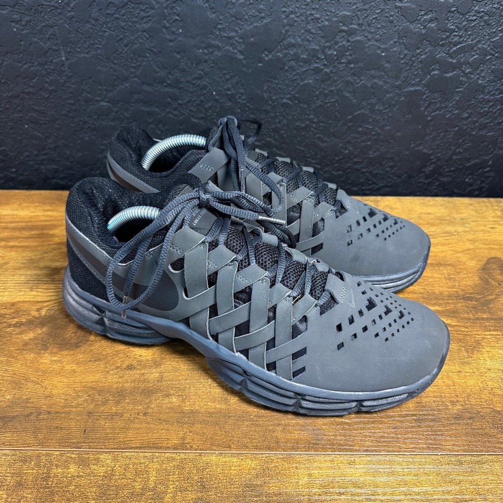 Nike Lunar Fingertrap TR 898066-010 Anthracite Synthetic Training Shoes Mens 9